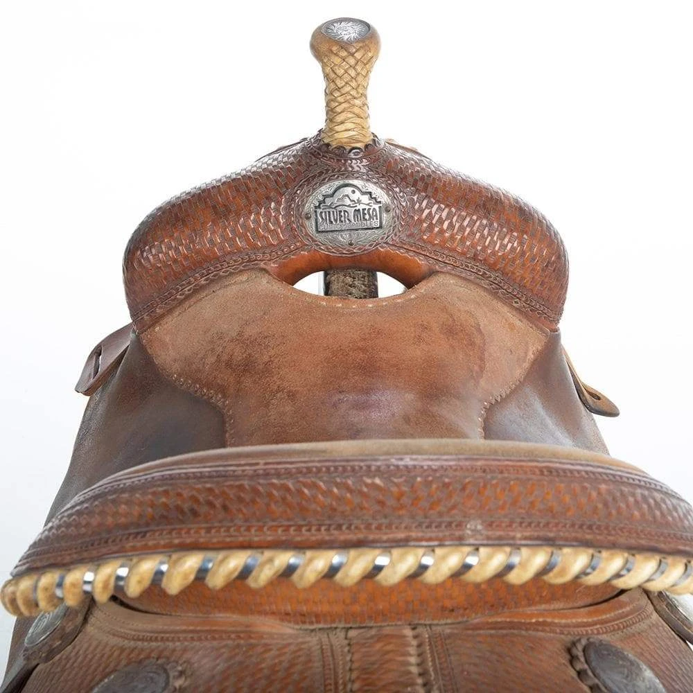 NRS Used 14.5in. Silver Mesa Barrel Racer 3 NRS Used 14.5in. Silver Mesa Barrel Racer - Image 3