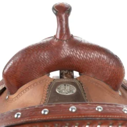 NRS Used 13.5in Double J Pozzi Pro Barrel Saddle 5 NRS Used 13.5in Double J Pozzi Pro Barrel Saddle -Nrs World 02 308BR 3