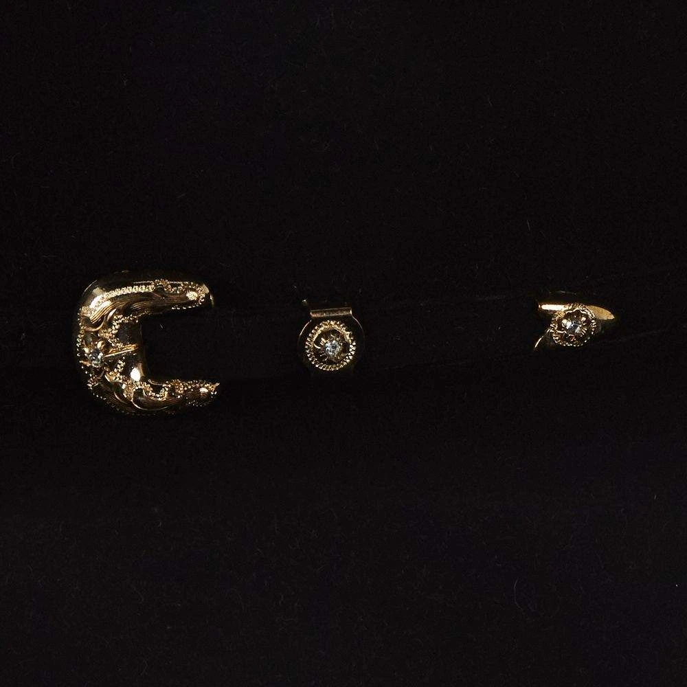 American Hats Black 1000X American Mink 4-1/4in. Brim Felt Cowboy Hat 2 American Hats Black 1000X American Mink 4-1/4in. Brim Felt Cowboy Hat - Image 2