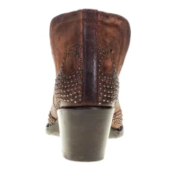 Women's Ariat Chocolate Wingtip Dixon Boot -Nrs World 10038306 3