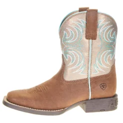 Ariat Youth Metallic Bronze Cowboy Boot -Nrs World 10038443 2