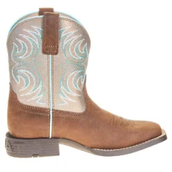 Ariat Youth Metallic Bronze Cowboy Boot -Nrs World 10038443 4