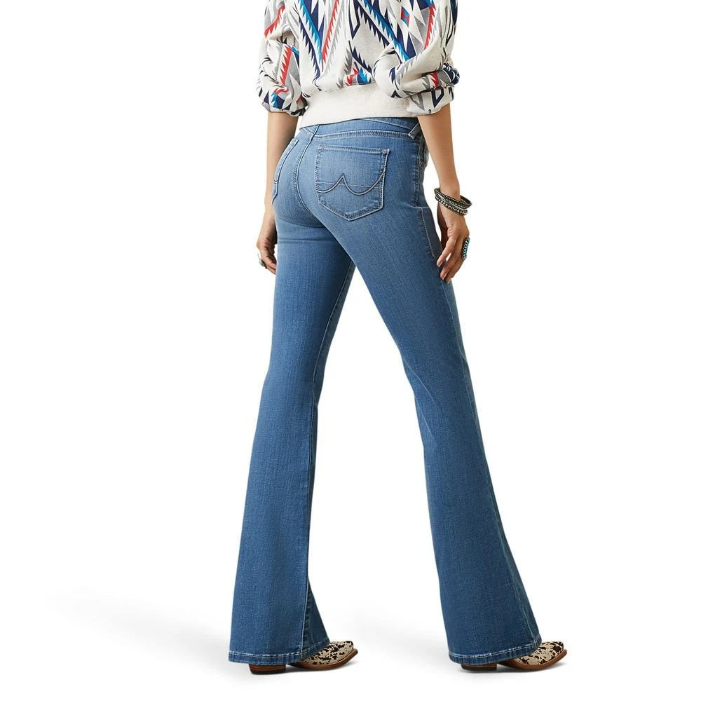 Ariat Women's Perfect Rise Katie Flare Louisiana Jean 2 Ariat Women's Perfect Rise Katie Flare Louisiana Jean - Image 2