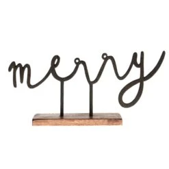 Merry Cast Iron Sentiment