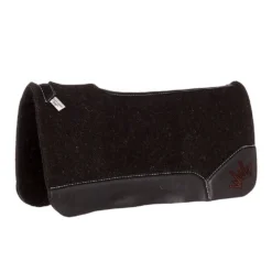 Best Ever Pads OG 3/4in. Felt Saddle Pad With Black Wear Leathers