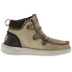 Heydude Women`s Hey Dude Eloise Recycled Leather Oak Casual -Nrs World 121890652 05