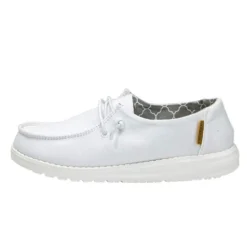 Youth Hey Dude White Wendy Casual Shoe -Nrs World 130120138 2