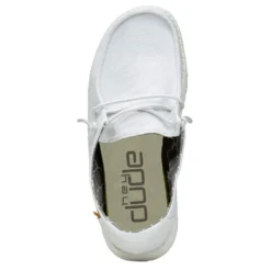 Youth Hey Dude White Wendy Casual Shoe -Nrs World 130120138 4