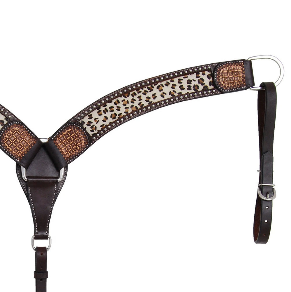 Rafter T Ranch Company Leopard Breast Collar 1 Rafter T Ranch Company Leopard Breast Collar