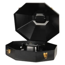 Hat Cans By Formco Black Buckaroo Hat Can 5in. Brim -Nrs World 1340 5