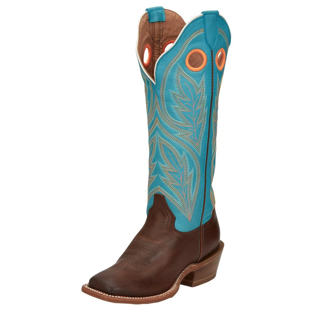 Tony Lama Women's Umber Brown Emmeline 15in. Buckaroo Cowgirl Boots 1 Tony Lama Women's Umber Brown Emmeline 15in. Buckaroo Cowgirl Boots