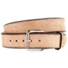 Texas Saddlery Men's Rough Out Figure Eight Stitch Belt