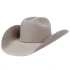 American Hats AHC 40X Rancher Crease Natural 4 1/2in. Brim Felt Cowboy Hat