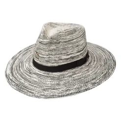 Charlie 1 Horse C1H Hawaii Ya 3 3/4in. Brim Black And Natural Straw Fashion Hat