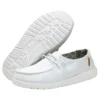 Youth Hey Dude White Wendy Casual Shoe