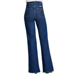 Wrangler Modern Women'sWanderer 622 High Rise Flare Jean In Ski Patrol