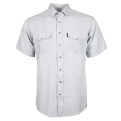 Hooey Men's Sol Grey Short Sleeve Shirt