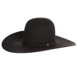 Rodeo King 7X Charcoal 5in. Brim Open Crown Felt Cowboy Hat