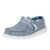 Heydude Men`s Hey Dude Wally Sox Ice Grey Casual Shoe
