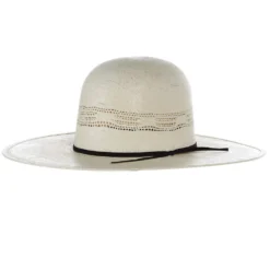 Rodeo King Bangora HD Ivory Burlap Open Crown 4 1/2in. Brim Straw Cowboy Hat