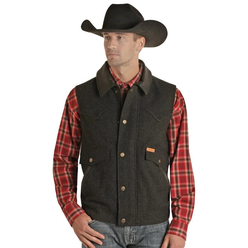 Panhandle Men's Panhandle Wool Vest 1 Panhandle Men's Panhandle Wool Vest