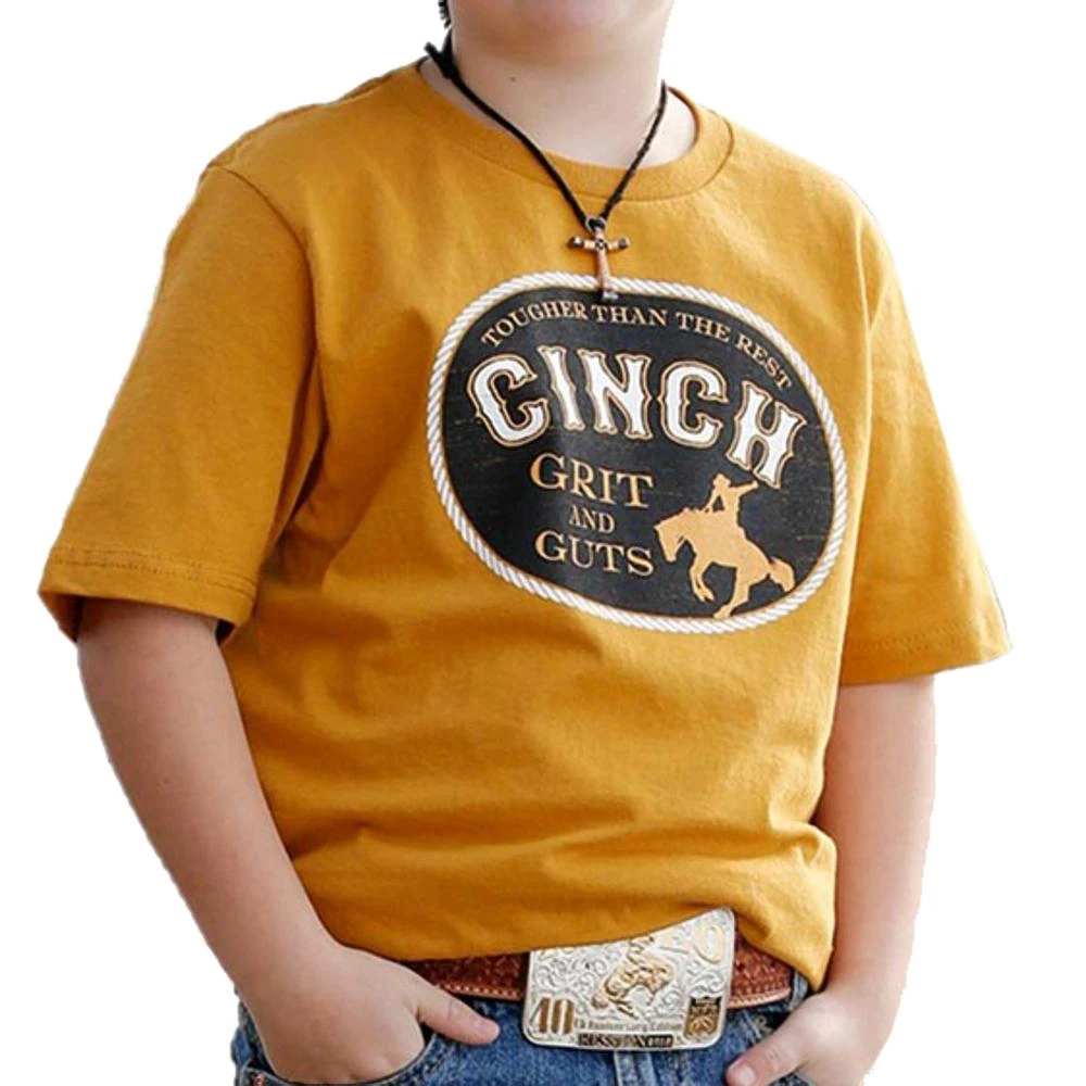 Cinch Boy' S Grit And Guts Tee 1 Cinch Boy' S Grit And Guts Tee