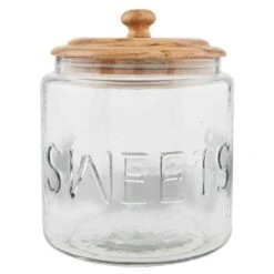 Mud Pie Sweets Glass Jar