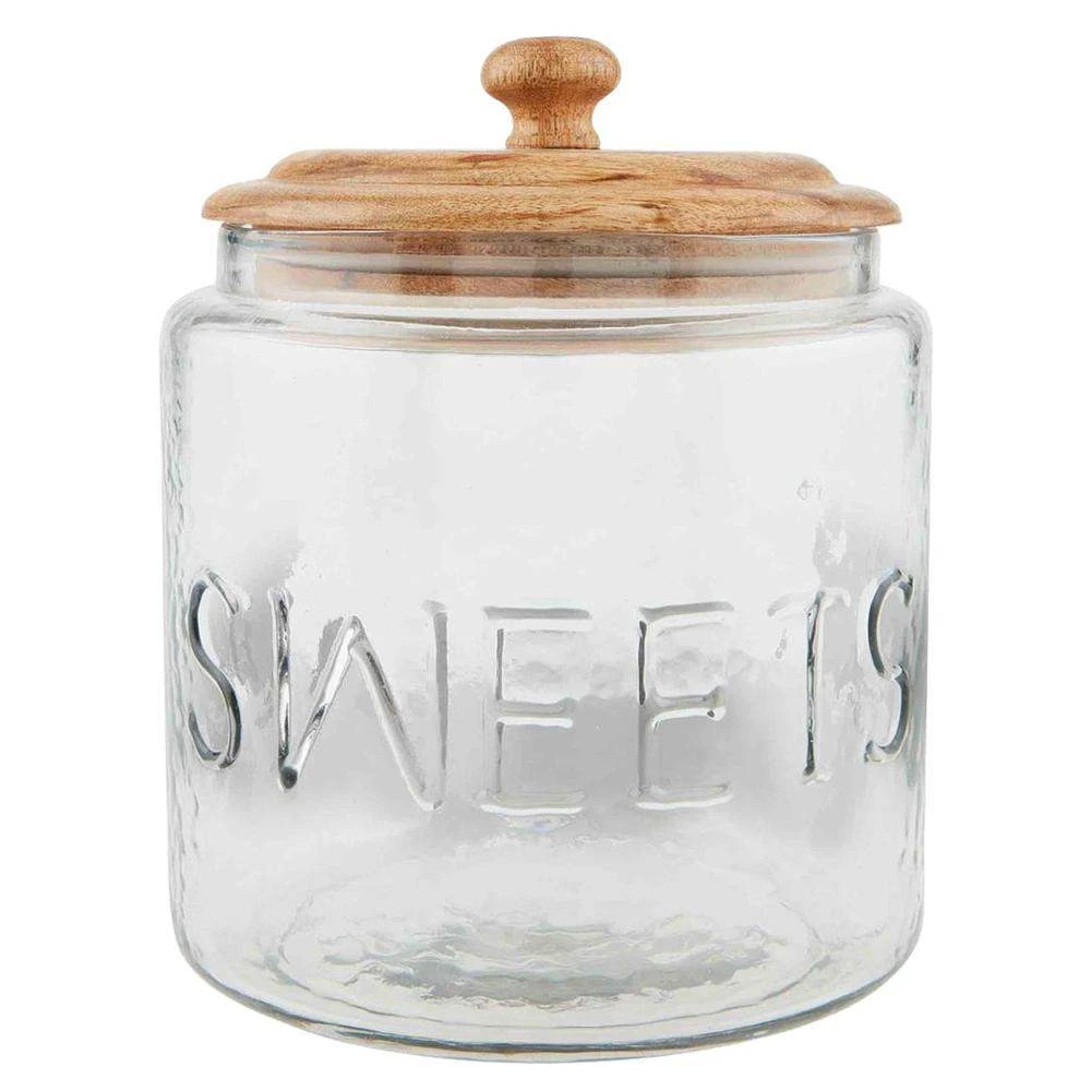 Mud Pie Sweets Glass Jar 1 Mud Pie Sweets Glass Jar