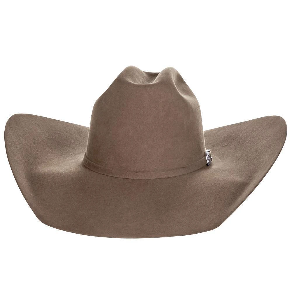 American Hats AHC 20X Pecan 5in. Brim Open Crown Felt Cowboy Hat 4 American Hats AHC 20X Pecan 5in. Brim Open Crown Felt Cowboy Hat - Image 4