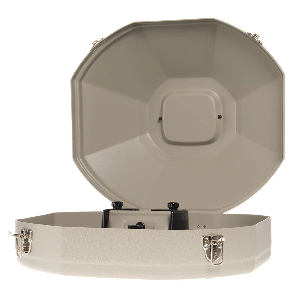 Hat Cans By Formco Grey Stackable Western Hat Can 2 Hat Cans By Formco Grey Stackable Western Hat Can - Image 2