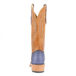 Rios Of Mercedes Men`s Olathe RR Royal Blue Wyoming 15` Vanilla Navajo Bison Top Cowboy Boot -Nrs World 256890 4