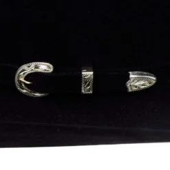 American Hats AHC 40X Rancher Crease Black Self Band 4 1/2in. Brim Felt Cowboy Hat 7 American Hats AHC 40X Rancher Crease Black Self Band 4 1/2in. Brim Felt Cowboy Hat -Nrs World 40XRCBLKS45 4