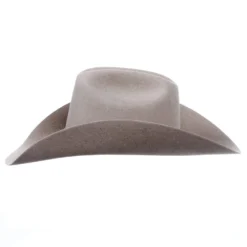 American Hats AHC 40X Rancher Crease Natural 4 1/2in. Brim Felt Cowboy Hat -Nrs World 40XRCNATS45 3