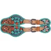 Rafter T Ranch Company Painted Cactus Kids Spur Straps