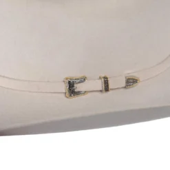 Ariat Bone 10X 4 1/4in. Brim Cattlemans Crease Felt Cowboy Hat -Nrs World A7640045 3