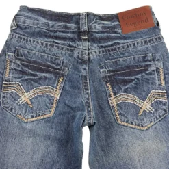 Cowboy Legend Boy's Detailed Pocket Jean -Nrs World BJ HZ 586 3