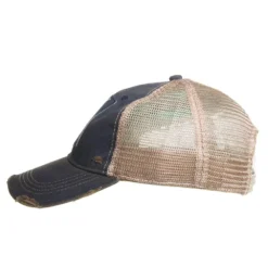 Mason Jar Label Llc Huckleberry Distressed Black Hat -Nrs World HKLBRY HAT 2