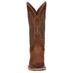 Justin Boots Women`s Rein Waxy Tan 12` Sand Brown Top -Nrs World JST 008 L2962 2