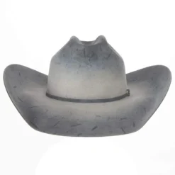 Jw Brooks Custom Hats 50X Blue Roan 4 1/2in. Brim Felt Cowboy Hat -Nrs World JWB 50XBLUEROAN45 4