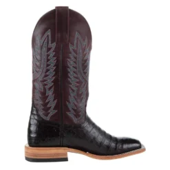 Macie Bean Boots Women`s Top Hand Black Caiman Cowgirl Boot -Nrs World M2002 5