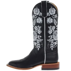 Macie Bean Women`s Black Eyed Susan Black Water Top Boot -Nrs World M9166 03