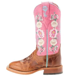 Macie Bean Boots Kids Honey Bunch-Rose Lizard Top Boot -Nrs World MK7047 2