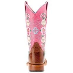 Macie Bean Boots Kids Honey Bunch-Rose Lizard Top Boot -Nrs World MK7047 3