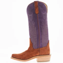 Rios Of Mercedes Women's Rust Carpincho Violet Buffamonte Top Boot -Nrs World RIOS 106 03