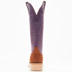 Rios Of Mercedes Women's Rust Carpincho Violet Buffamonte Top Boot -Nrs World RIOS 106 04