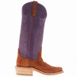 Rios Of Mercedes Women's Rust Carpincho Violet Buffamonte Top Boot -Nrs World RIOS 106 05