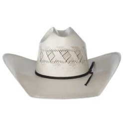 Rodeo King Ivory The Wind Shantung 4 1/2in. Brim Open Crown Straw Cowboy Hat 7 Rodeo King Ivory The Wind Shantung 4 1/2in. Brim Open Crown Straw Cowboy Hat -Nrs World RK318 2