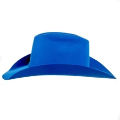 Rodeo King 7X Cobalt Blue 4in. Brim Open Crown Felt Cowboy Hat 9 Rodeo King 7X Cobalt Blue 4in. Brim Open Crown Felt Cowboy Hat -Nrs World RK322 5