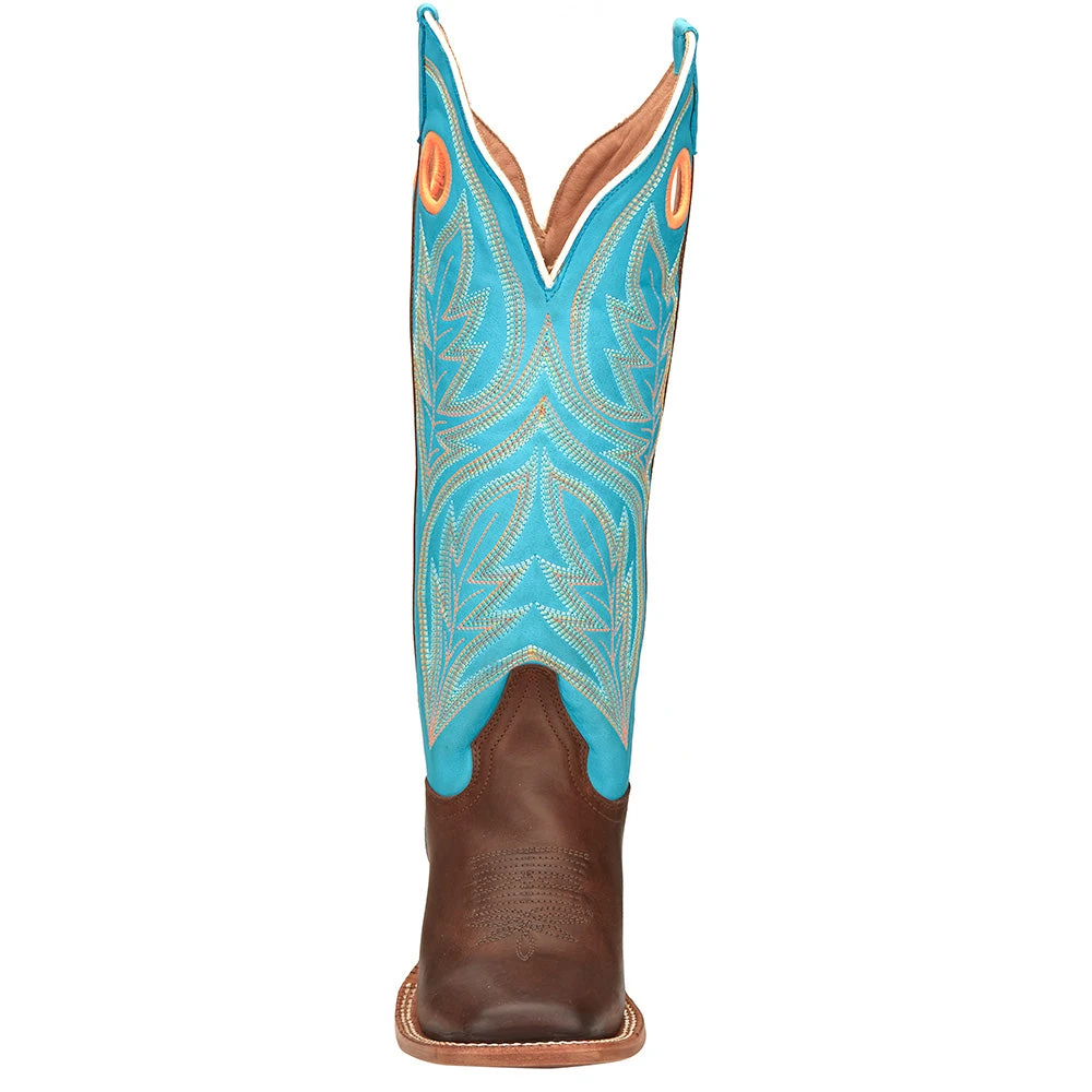 Tony Lama Women's Umber Brown Emmeline 15in. Buckaroo Cowgirl Boots 2 Tony Lama Women's Umber Brown Emmeline 15in. Buckaroo Cowgirl Boots - Image 2
