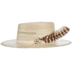 Stetson Hats Batterson Two Tone Fashion Straw Hat -Nrs World XSBTSN 253496MO 03